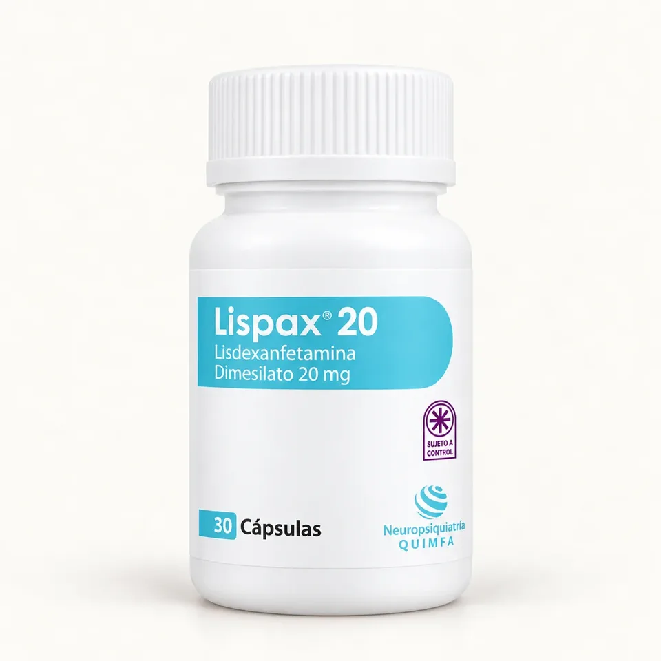 Lispax 20mg 30CP - Quimfa